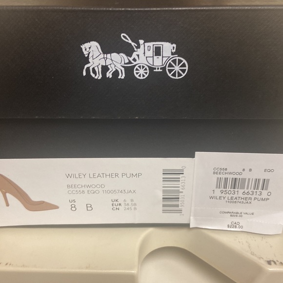 Coach Shoes Coach Wiley Leather Pump Poshmark